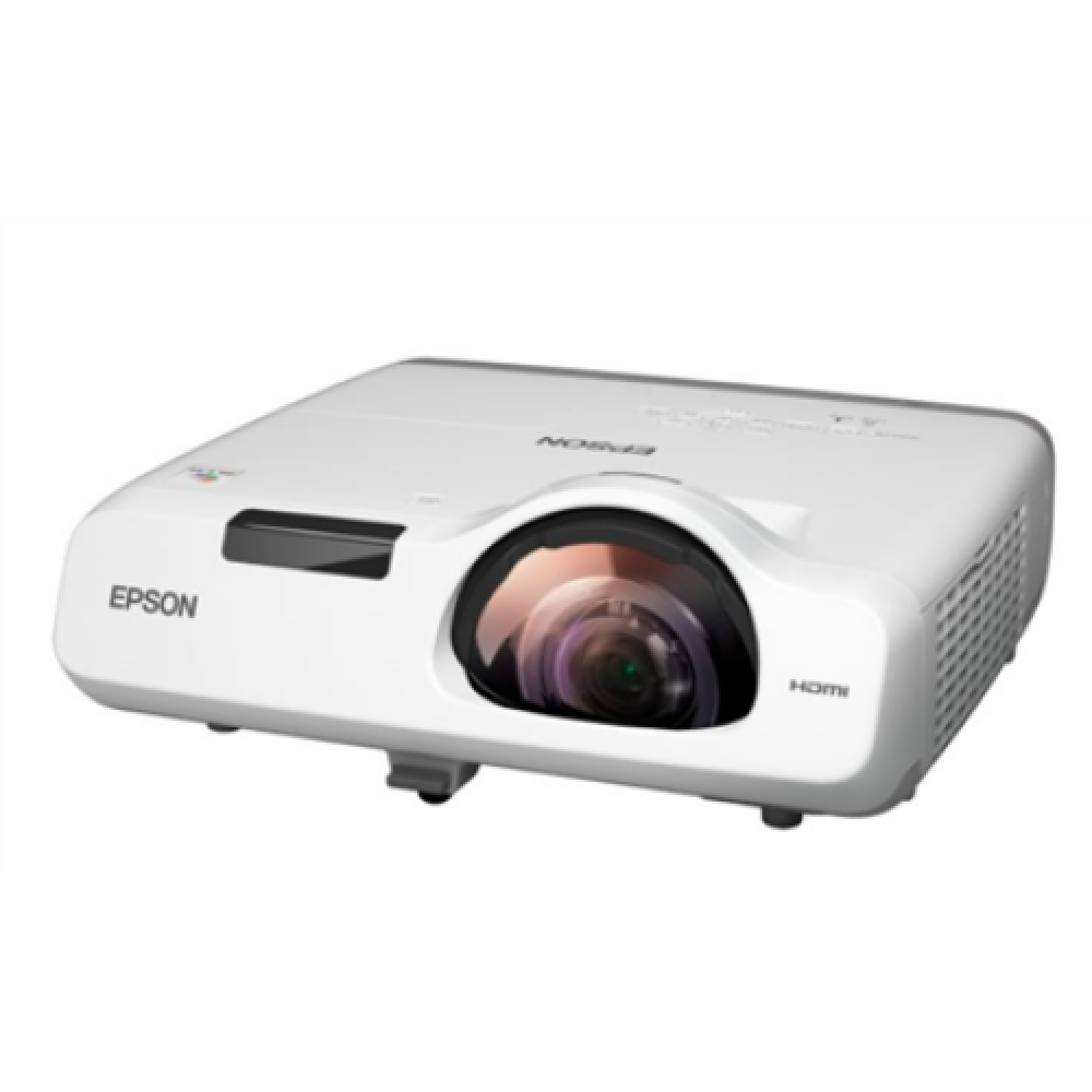 Epson Short Throw Series EB-530 XGA (1024x768), 3200 ANSI lumens, 16.000:1, White, Lamp warranty 12 month(s)