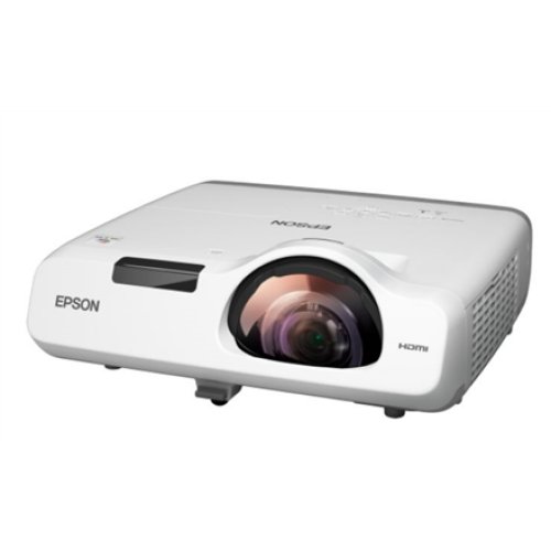 Epson Short Throw Series EB-530 XGA (1024x768), 3200 ANSI lumens, 16.000:1, White, Lamp warranty 12 month(s)