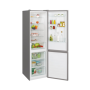 Candy , CCE4T620DX , Refrigerator , Energy efficiency class D , Free standing , Combi , Height 200 cm , No Frost system , Fridge net capacity 258 L , Freezer net capacity 119 L , Display , 38 dB , Stainless steel