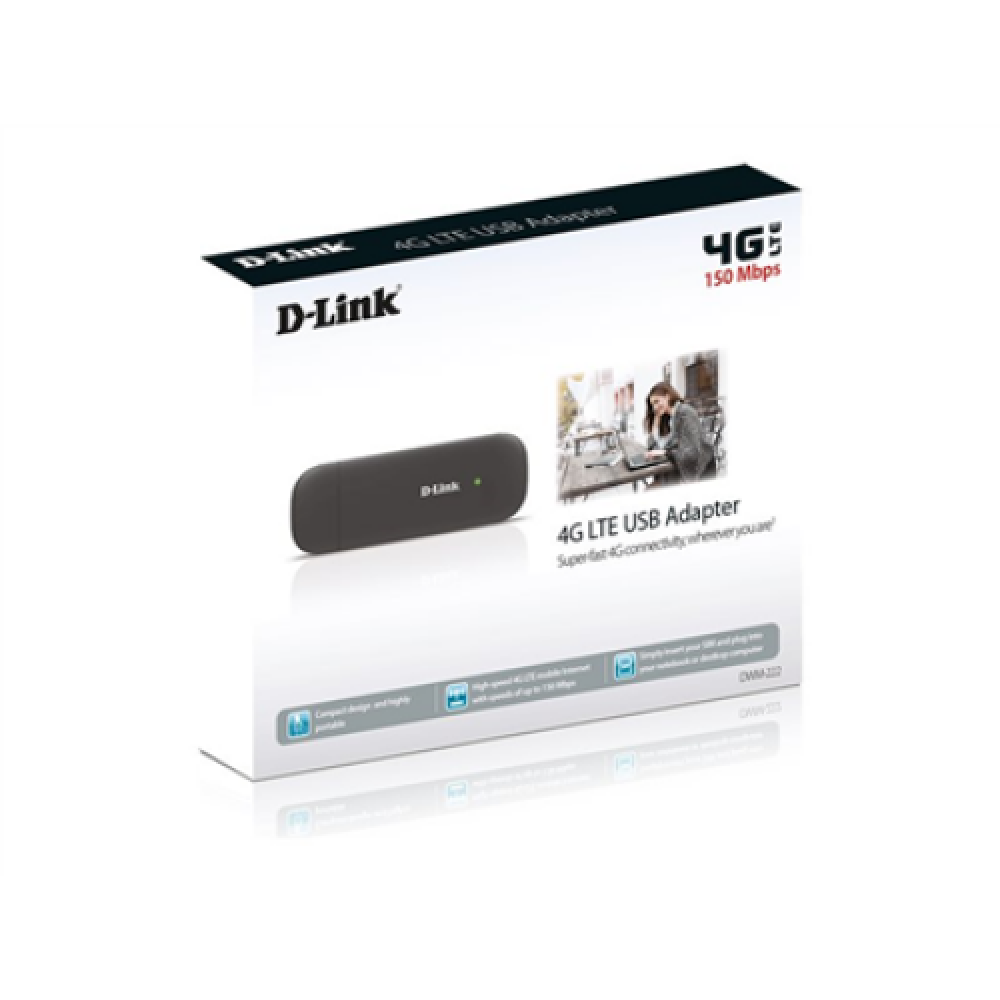 D-Link , DWM-222 , 4G LTE USB Adapter