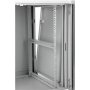SOMI Networks , 18U, 19″ Network Wall Cabinet , 18U-60/60FPC , Gray , With Front Glass Doors , Depth: 60 cm