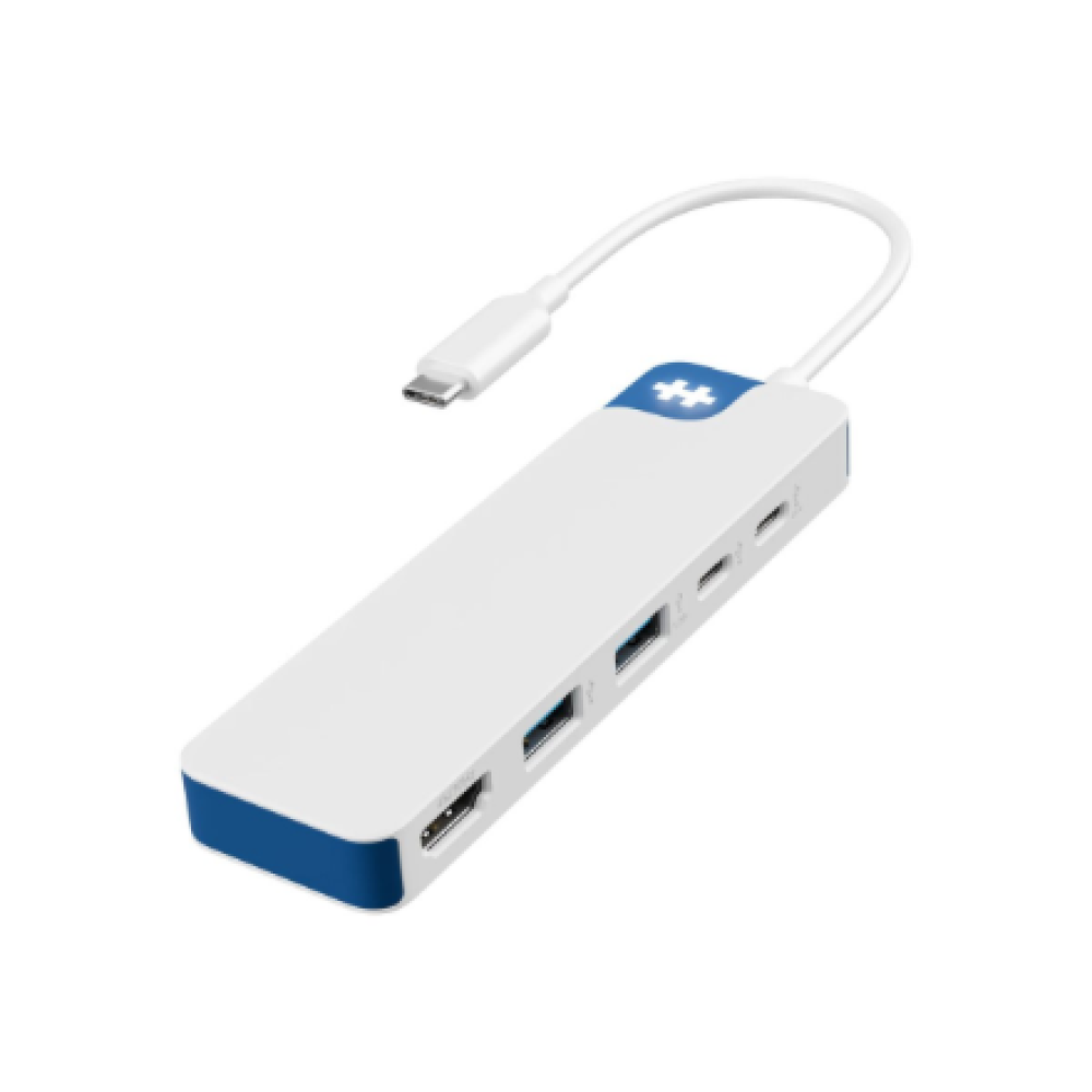 Hyper HyperDrive Flex 5 Port USB-C Hub, Blue , Hyper