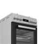 Whirlpool Cooker , W5G8LMX , Hob type Gas , Oven type Electric , Stainless Steel , Width 50 cm , Depth 60 cm , 60 L