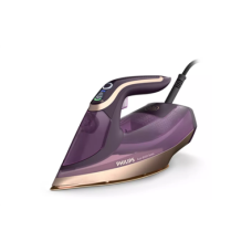 Philips , DST8040/30 Azur 8000 Series , Steam Iron , 3000 W , Water tank capacity 350 ml , Continuous steam 80 g/min , Steam boost performance 260 g/min , Dark Purple