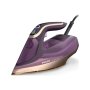 Philips , DST8040/30 Azur 8000 Series , Steam Iron , 3000 W , Water tank capacity 350 ml , Continuous steam 80 g/min , Steam boost performance 260 g/min , Dark Purple