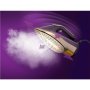 Philips , DST8040/30 Azur 8000 Series , Steam Iron , 3000 W , Water tank capacity 350 ml , Continuous steam 80 g/min , Steam boost performance 260 g/min , Dark Purple