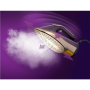 Philips , DST8040/30 , Steam Iron , 3000 W , Water tank capacity 350 ml , Continuous steam 80 g/min , Steam boost performance 260 g/min , Purple