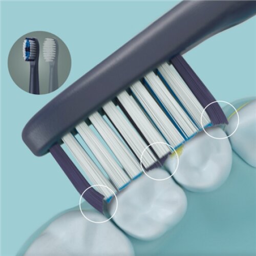 Panasonic , Replacement Electric Toothbrush Heads , ER-6CT01A303 Multishape , Heads , For adults , Number of brush heads included 4 , Number of teeth brushing modes Does not apply , Black