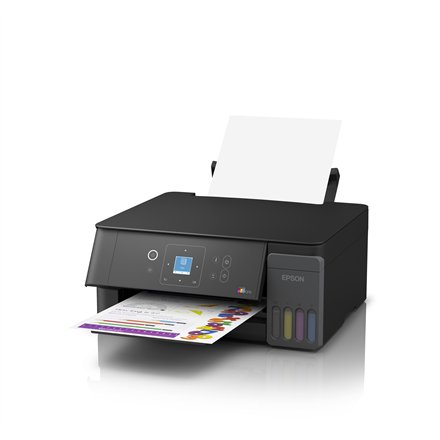 Epson EcoTank , L3360 , Inkjet , Colour , Multifuction Printer , A4 , Wi-Fi , Black