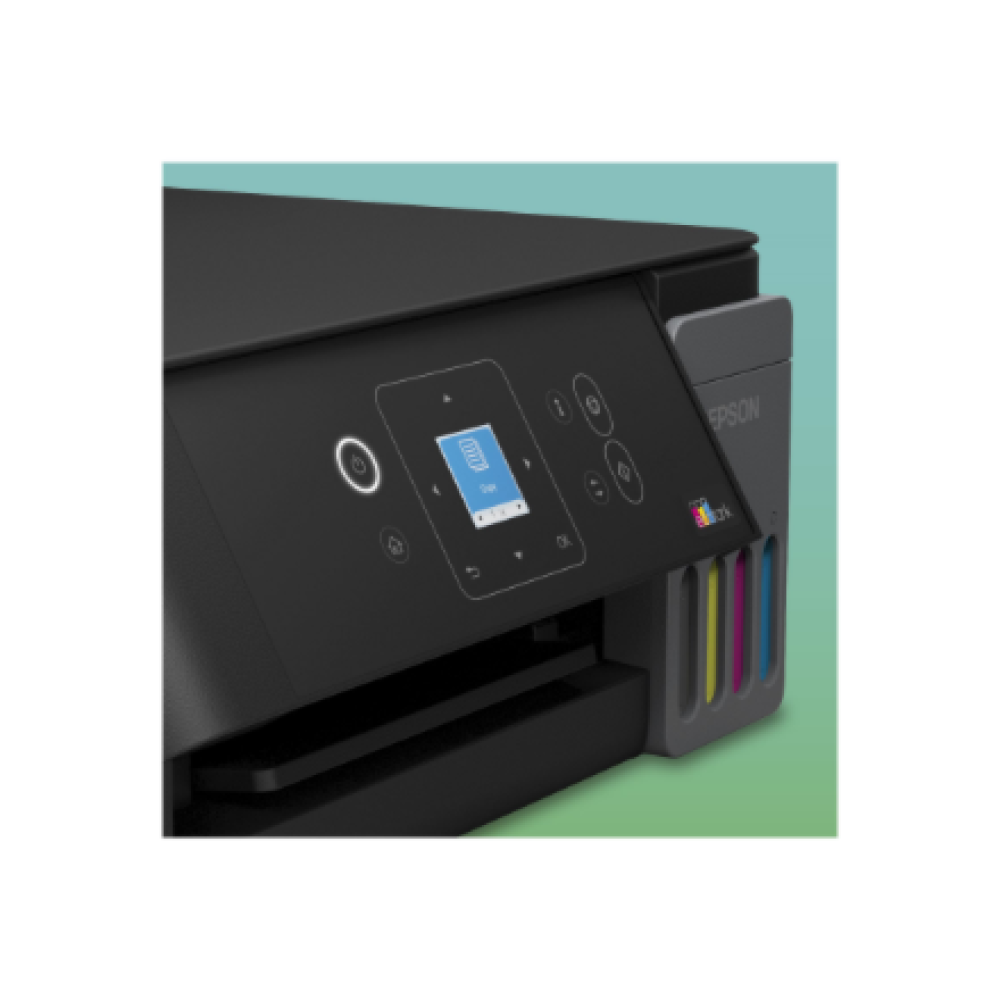 Epson EcoTank , L3360 , Inkjet , Colour , Multifuction Printer , A4 , Wi-Fi , Black