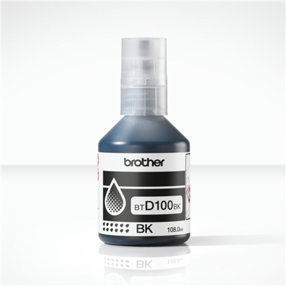 Brother BTD100BK , Ink Bottle , Black