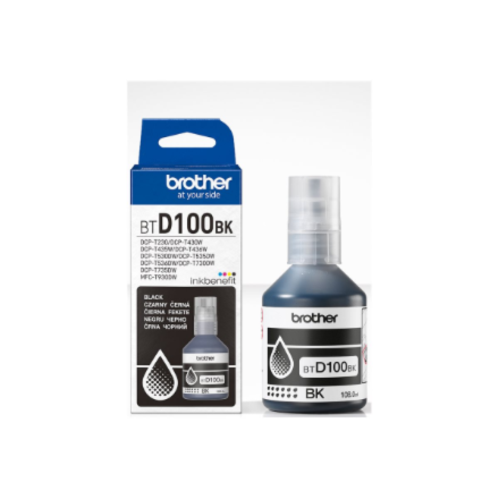 Brother BTD100BK , Ink Bottle , Black