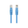 Lanberg Patchcord CAT.5E UTP 3M fluke passed 10-pack, Blue , PCU5-20CC-0300-B