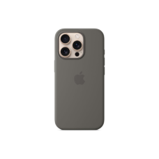 Apple Case with MagSafe , Apple , iPhone 16 Pro , Silicone , Stone Gray