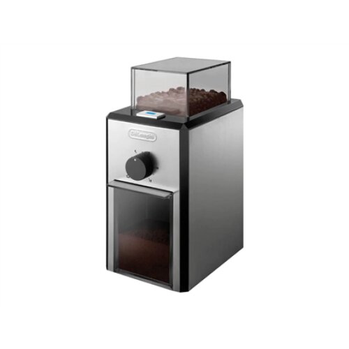 Coffee Grinder , Delonghi , KG89 , 170 W , Coffee beans capacity 120 g , Number of cups 12 pc(s) , Stainless steel