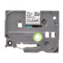 Brother , TZe-131 Laminated Tape , Black on Clear , TZe , 8 m , 1.2 cm