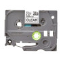 Brother , TZe-131 Laminated Tape , Black on Clear , TZe , 8 m , 1.2 cm