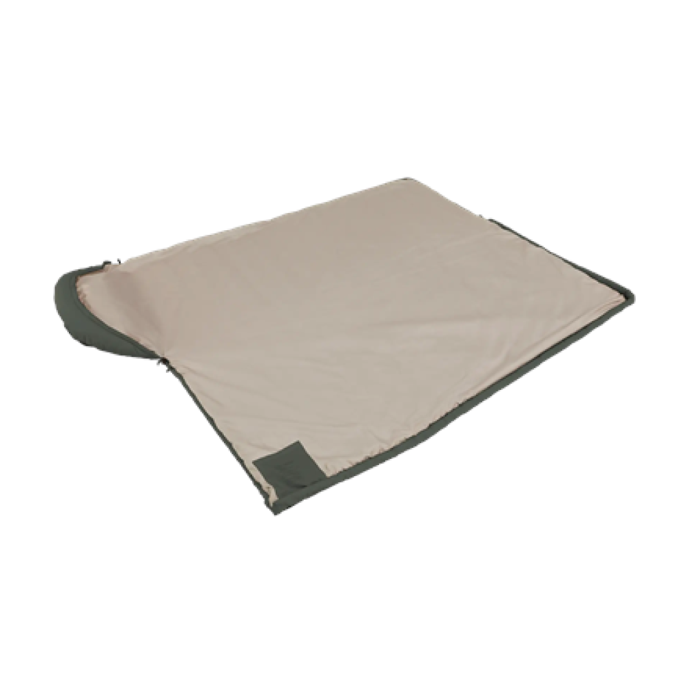 Outwell Campion Prime Green , Sleeping Bag , 215 x 80 cm , -10 to 8 °C , 2 way open - auto lock, L-shape