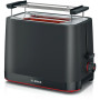 Bosch Compact Toaster , TAT3M123 MyMoment , Power 950 W , Number of slots 2 , Housing material Plastic , Black