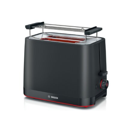 Bosch Compact Toaster , TAT3M123 MyMoment , Power 950 W , Number of slots 2 , Housing material Plastic , Black