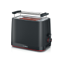 Bosch Compact Toaster , TAT3M123 MyMoment , Power 950 W , Number of slots 2 , Housing material Plastic , Black