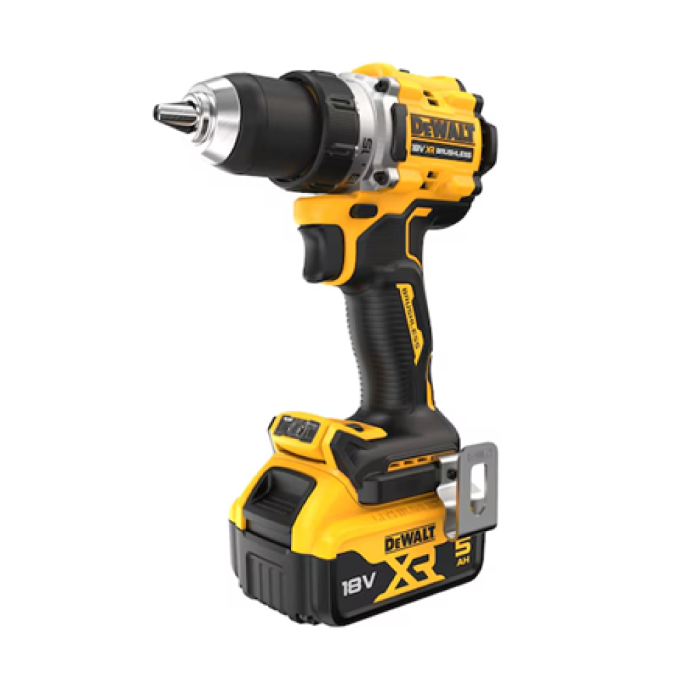 DEWALT XR Brushless Drill Driver , DCD800P2T-QW , 500 W , 18 V , 2x5 Ah