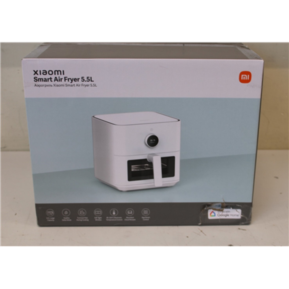 SALE OUT. Xiaomi Smart Air Fryer 5.5L EU , Xiaomi Smart Air Fryer EU , Power 1600 W , Capacity 5.5 L , White , DAMAGED PACKAGING