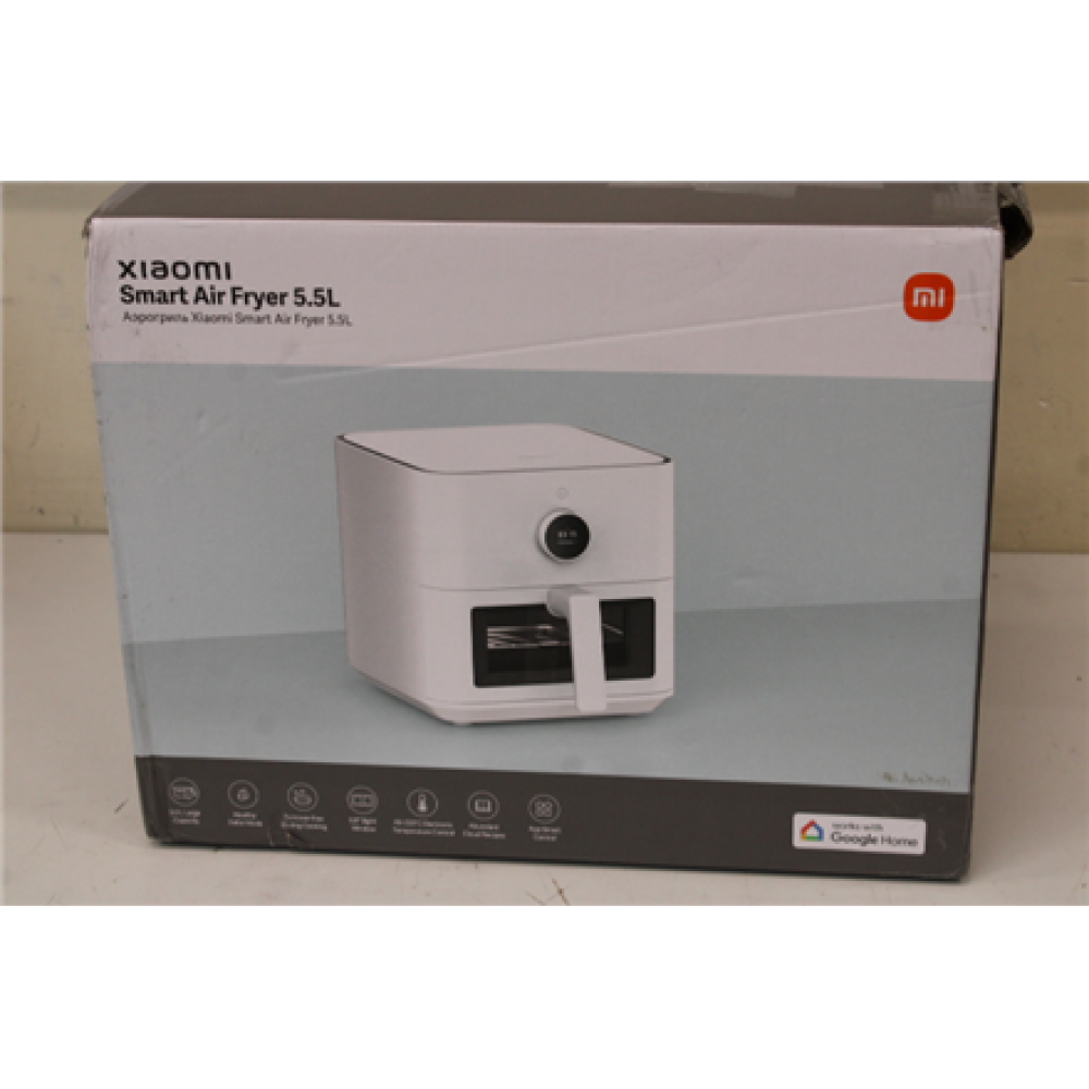 SALE OUT. Xiaomi Smart Air Fryer 5.5L EU , Xiaomi Smart Air Fryer EU , Power 1600 W , Capacity 5.5 L , White , DAMAGED PACKAGING, USED, SCRATCHED