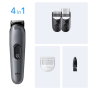 Braun 4-in-1 Grooming Kit , All-in-One Series 3 AIO3500 , Cordless , Number of length steps 14 , Black