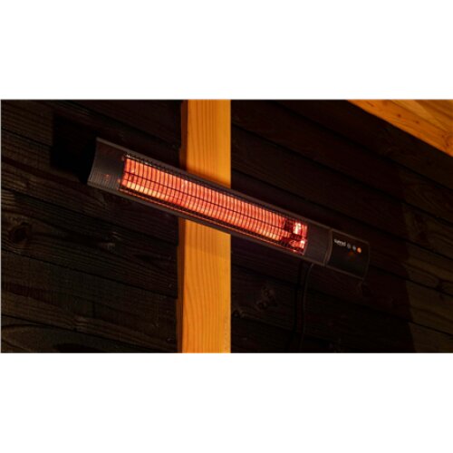 SUNRED , Heater , RD-DARK-25, Dark Wall , Infrared , 2500 W , Black , IP55
