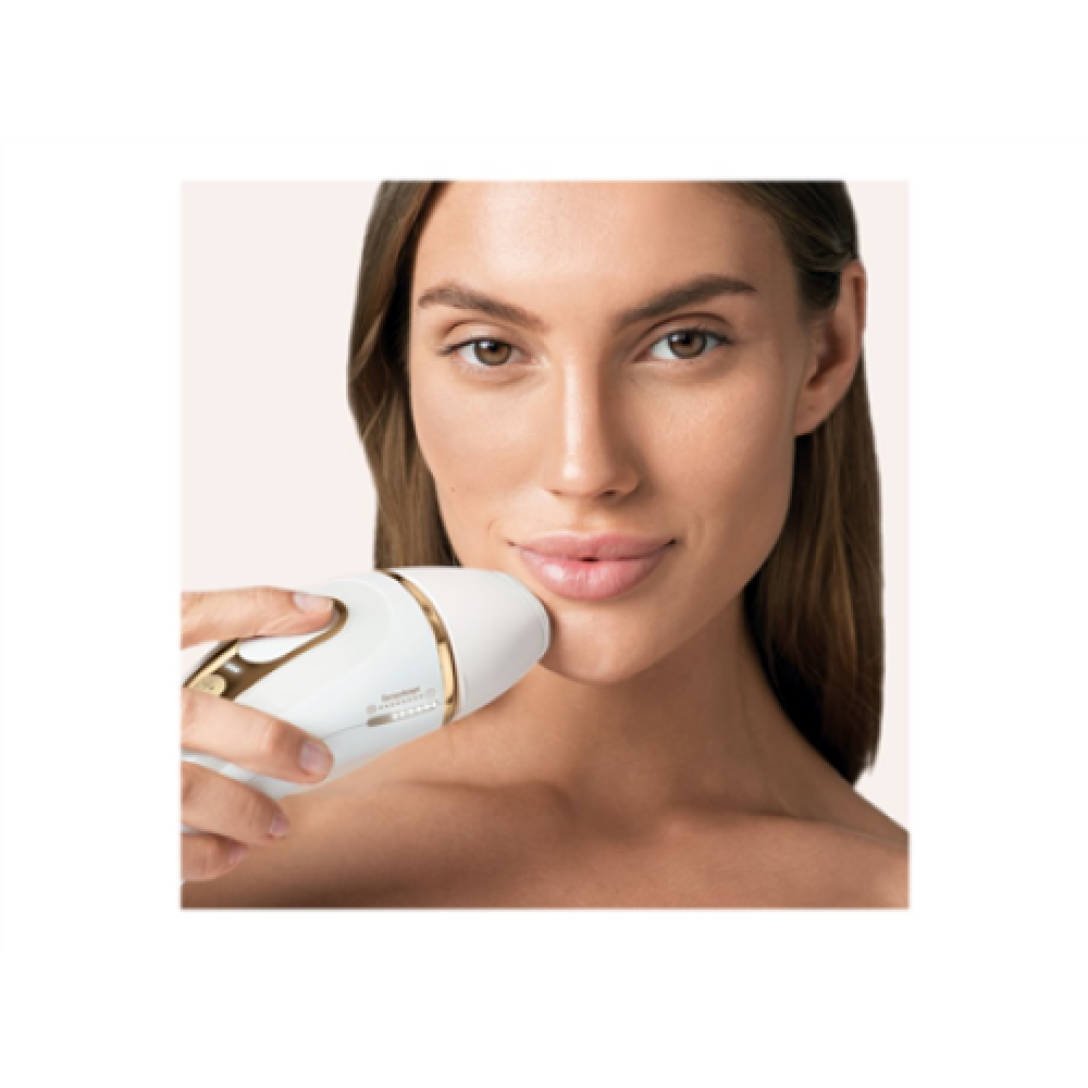 Braun , PL5157 Silk-expert Pro 5 IPL , Epilator , Operating time (max) min , Bulb lifetime (flashes) 400.000 , Number of power levels 10 , White/Gold