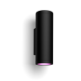 Philips Hue WCA Appear Outdoor Wall Lantern, Black , 8 W , 2000-6500 Hue White Colour Ambiance