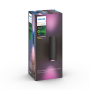 Philips Hue WCA Appear Outdoor Wall Lantern, Black , 8 W , 2000-6500 Hue White Colour Ambiance