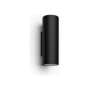 Philips Hue WCA Appear Outdoor Wall Lantern, Black , 8 W , 2000-6500 Hue White Colour Ambiance