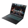 Gigabyte G6 KF-H3EE854KH , Black , 16 , FHD+ , 1920 x 1200 pixels , Intel Core i7 , i7-13620H , 16 GB , DDR5 , Solid-state drive capacity 1000 GB , NVIDIA GeForce RTX 4060 , GDDR6 , 8 GB , Windows 11 Home , 802.11ax , Bluetooth version 5.2 , Keyboard lang