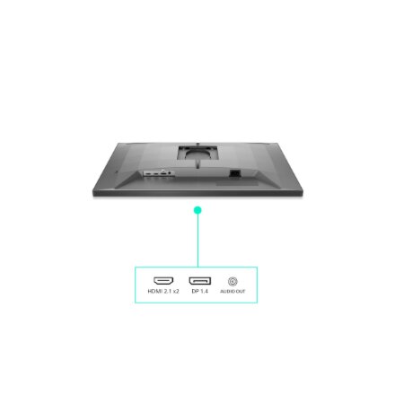 Philips , 27M2N3800A/00 , 27 , Fast IPS , 4K UHD , 16:9 , 160 Hz , 1 ms , 3840 x 2160 pixels , 350 cd/m² , HDMI ports quantity 2 , Charcoal