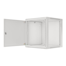 Lanberg , Rack cabinet 19 wall-mount 12U/600x600 for self-assembly with metal door (flat pack) , WF01-6612-00S , Grey