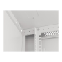 Lanberg , Rack cabinet 19 wall-mount 12U/600x600 for self-assembly with metal door (flat pack) , WF01-6612-00S , Grey