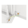 Lanberg , Rack cabinet 19 wall-mount 12U/600x600 for self-assembly with metal door (flat pack) , WF01-6612-00S , Grey