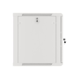 Lanberg , Rack cabinet 19 wall-mount 12U/600x600 for self-assembly with metal door (flat pack) , WF01-6612-00S , Grey