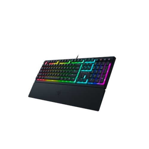 Razer , Ornata V3 , Gaming Keyboard , Wired , RGB LED light , US , Mecha-Membrane , Black