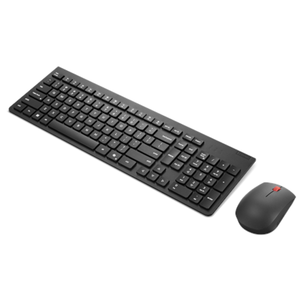 Lenovo Essential , Keyboard and Mouse Combo , Wireless , Russian/Cyrillic , Black , 2.4 GHz