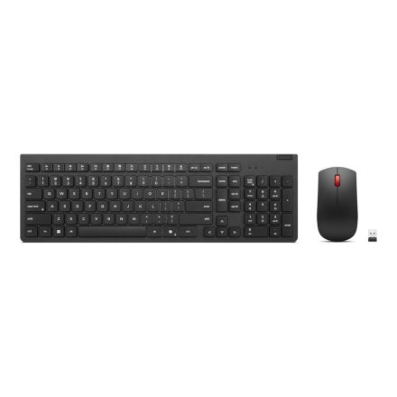Lenovo Essential , Keyboard and Mouse Combo , Wireless , Russian/Cyrillic , Black