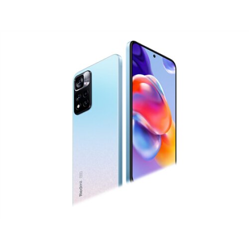Xiaomi Redmi Note 11 Pro+ 5G (Star Blue) DS 6.67“ AMOLED 1080x2400/2.5GHz&2.0GHz/128GB/6GB RAM/Android11/microSDXC/WiFi,BT/5G,MZB0A9JEU Xiaomi Redmi Note 11 Pro+ Star Blue 6.67 Super AMOLED MediaTek Dimensity 920 (6 nm) Internal RAM 6 GB 128 GB MicroS