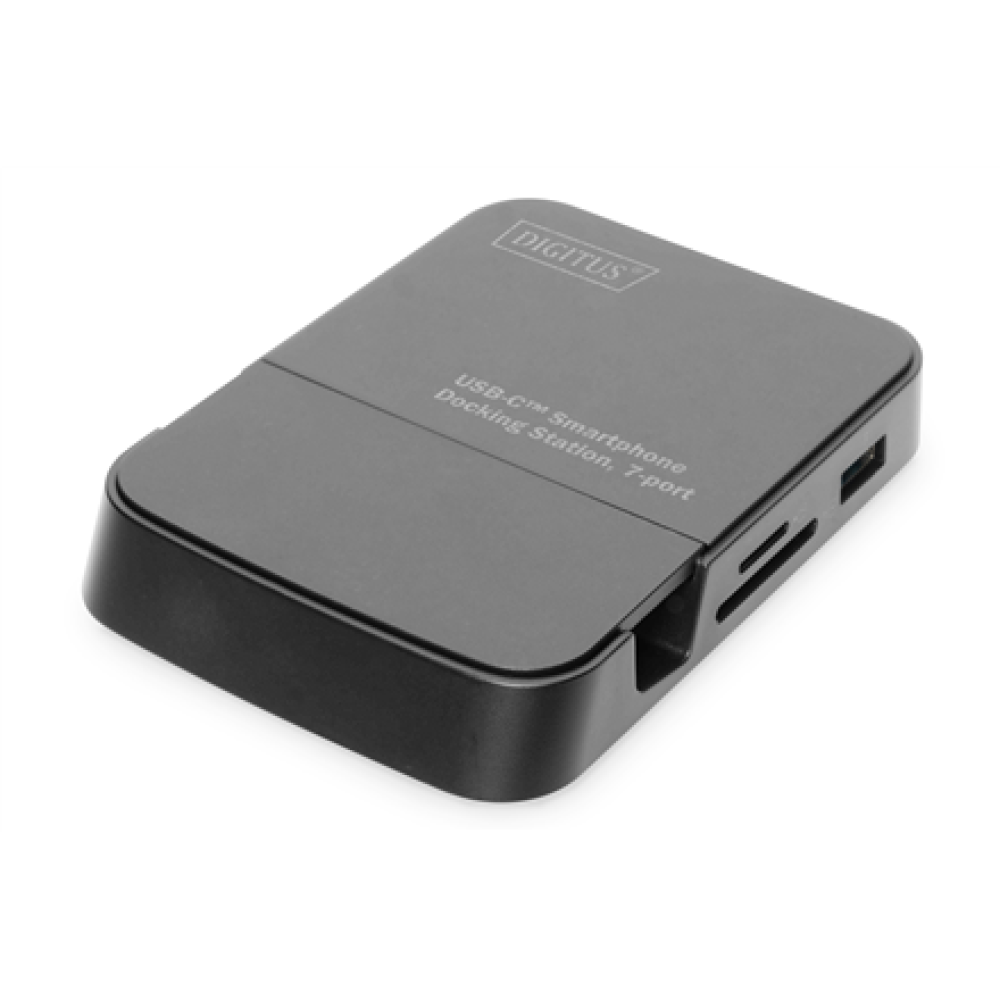 Digitus USB-C Smartphone Docking Station, 7 Port , DA-70882 , USB 3.0 (3.1 Gen 1) ports quantity 1 , USB 2.0 ports quantity 2 , HDMI ports quantity 1