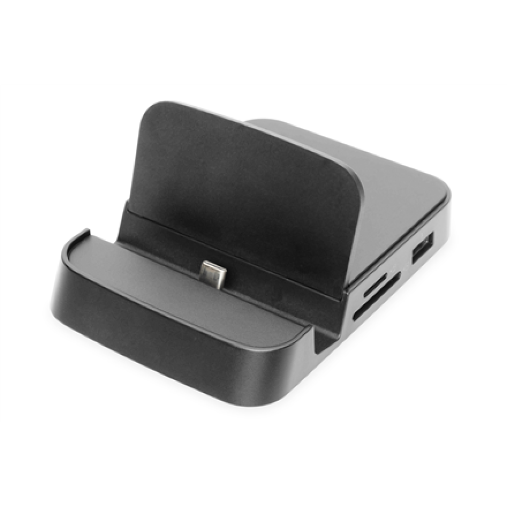 Digitus USB-C Smartphone Docking Station, 7 Port , DA-70882 , USB 3.0 (3.1 Gen 1) ports quantity 1 , USB 2.0 ports quantity 2 , HDMI ports quantity 1