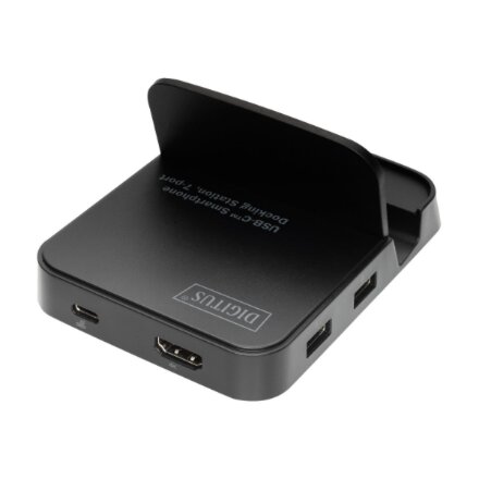 Digitus USB-C Smartphone Docking Station, 7 Port , DA-70882 , USB 3.0 (3.1 Gen 1) ports quantity 1 , USB 2.0 ports quantity 2 , HDMI ports quantity 1