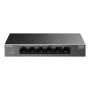 TP-LINK , 6-Port 10/100 Mbps Desktop Switch with 4-Port PoE , LS106LP , Unmanaged , Desktop