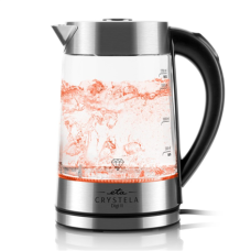 ETA Kettle , ETA515490000 CRYSTELA DIGI II , Electric , 2200 W , 1.7 L , Glass , 360° rotational base , Glass