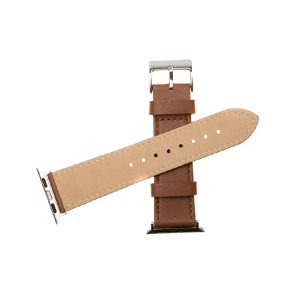 Fixed , Strap for Apple Watch 42/44/45/46/49mm , Brown , Leather